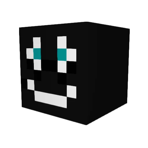Mister_croco Minecraft avatar head, 3D render