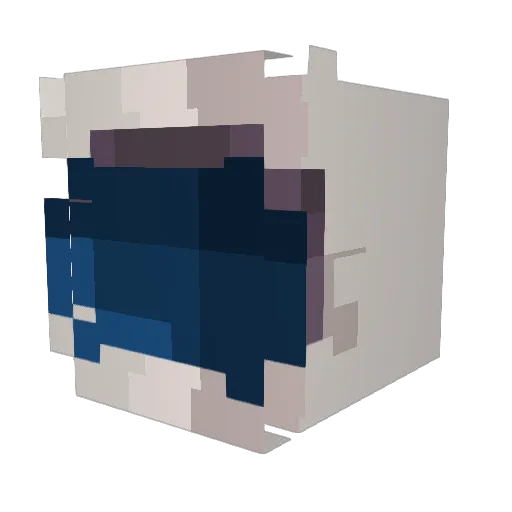 Mister_strook Minecraft avatar head, 3D render