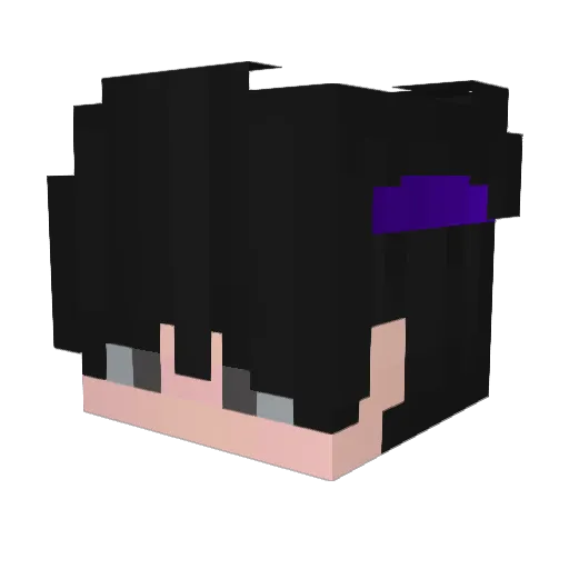 Misterioso_BR Minecraft avatar head, 3D render