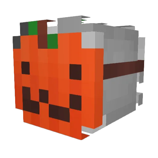 Mistic6x Minecraft avatar head, 3D render