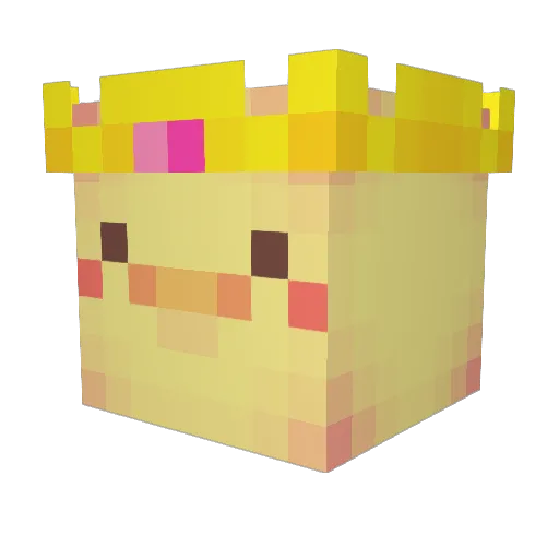 MistuhQuacks Minecraft avatar head, 3D render