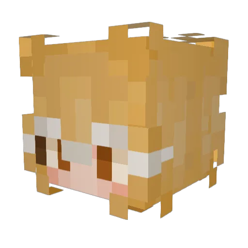 MistyQuigley Minecraft avatar head, 3D render