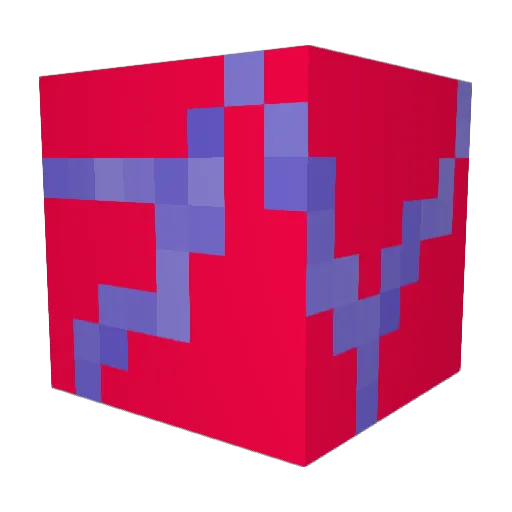 MistyR1 Minecraft avatar head, 3D render