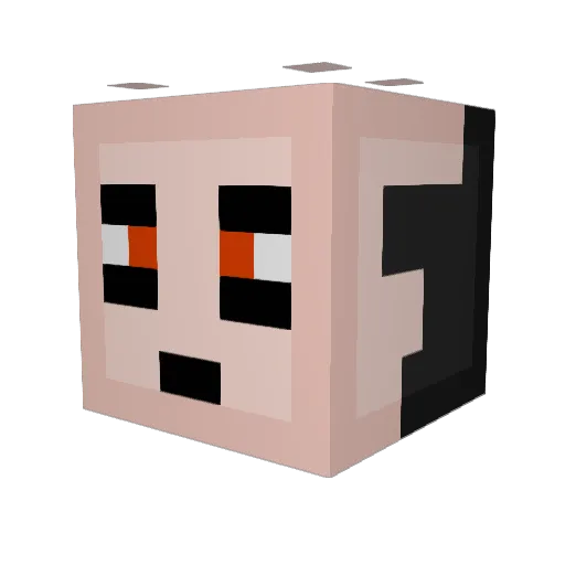 Miszaa19 Minecraft avatar head, 3D render