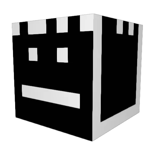 MitchBarry Minecraft avatar head, 3D render