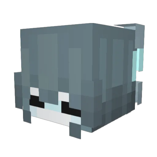 MitchIsSleep Minecraft avatar head, 3D render