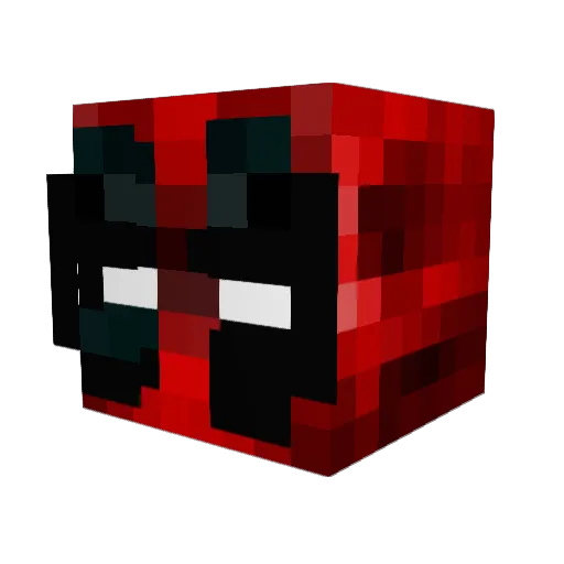 MitchOnTwitch Minecraft avatar head, 3D render