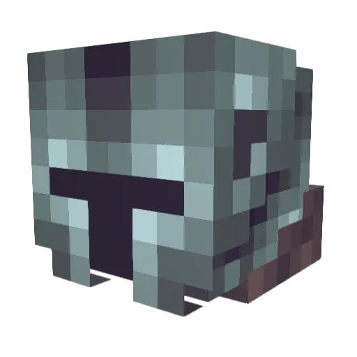 Mitch_2012 Minecraft avatar head, 3D render
