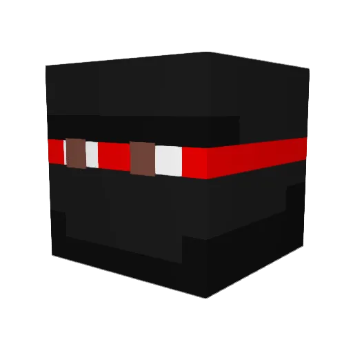 Mitchell2001 Minecraft avatar head, 3D render
