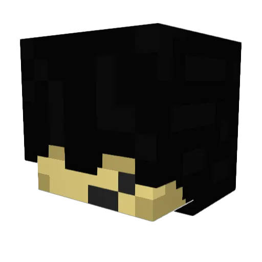Mitosu4 Minecraft avatar head, 3D render