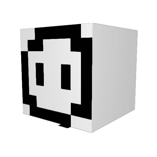 Mitryani Minecraft avatar head, 3D render