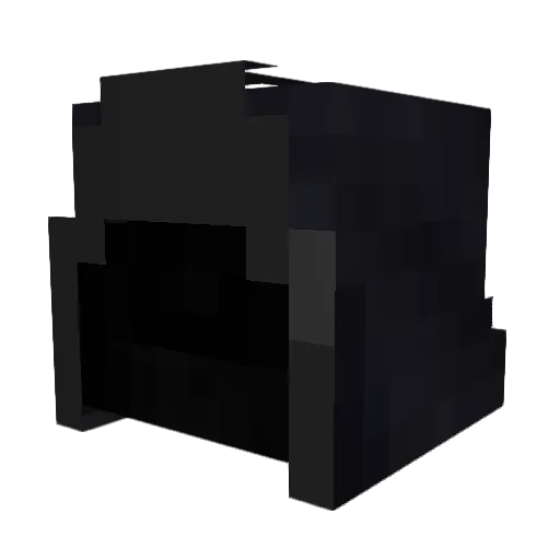 Mitsuh4 Minecraft avatar head, 3D render
