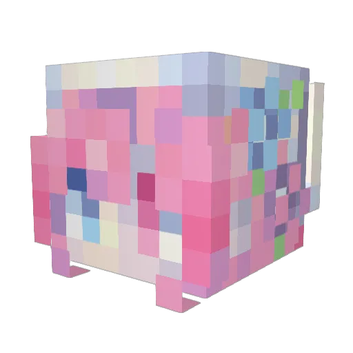 Mitsuki_Bunny Minecraft avatar head, 3D render