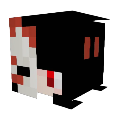 Mitsuri198 Minecraft avatar head, 3D render
