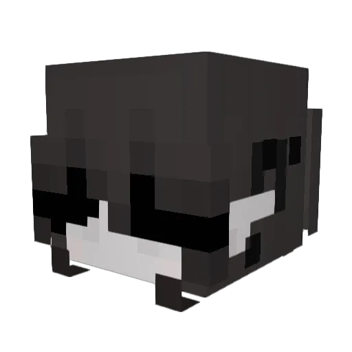 Mitsuyy Minecraft avatar head, 3D render