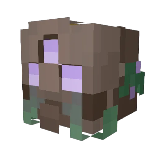 MittensMcMuffin Minecraft avatar head, 3D render