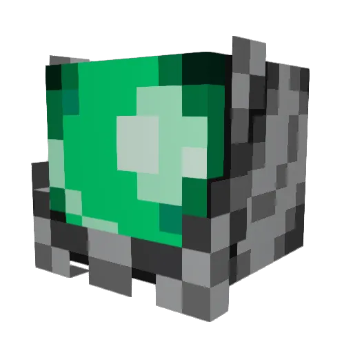 Mitzuhara Minecraft avatar head, 3D render