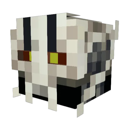 Miunchauzenas Minecraft avatar head, 3D render