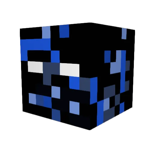 Mivariel Minecraft avatar head, 3D render