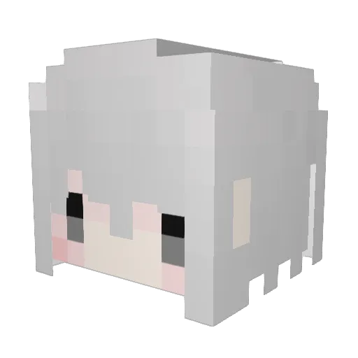 Miwiki_ Minecraft avatar head, 3D render