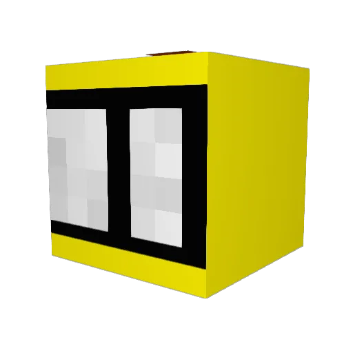 Miwimath88 Minecraft avatar head, 3D render