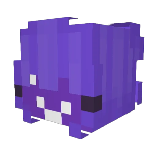 Mixa_K3 Minecraft avatar head, 3D render