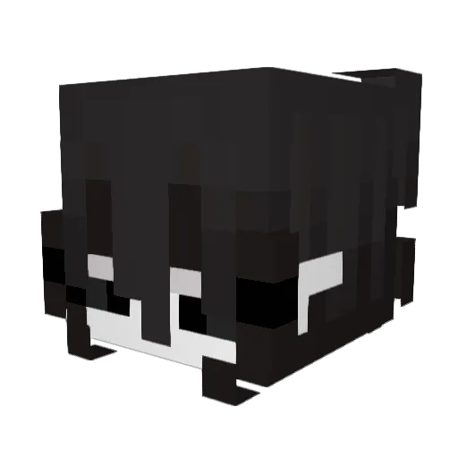 MixlPixl Minecraft avatar head, 3D render