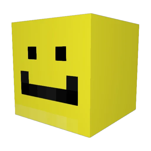 Mixmaster93 Minecraft avatar head, 3D render