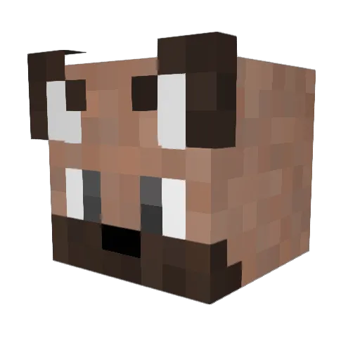 MixmasterSparky Minecraft avatar head, 3D render