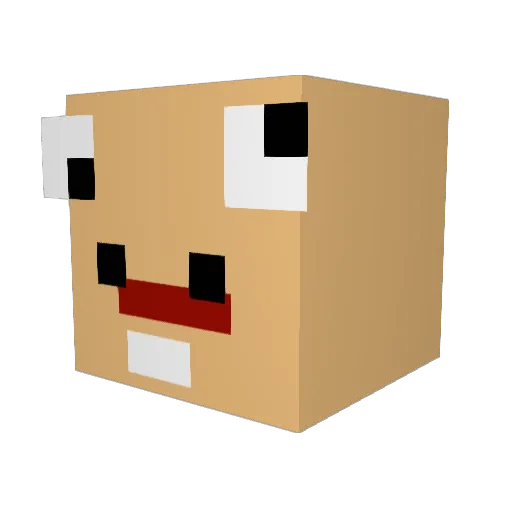 Mizar_94 Minecraft avatar head, 3D render