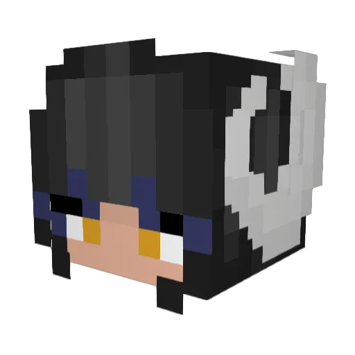 MizterJames Minecraft avatar head, 3D render