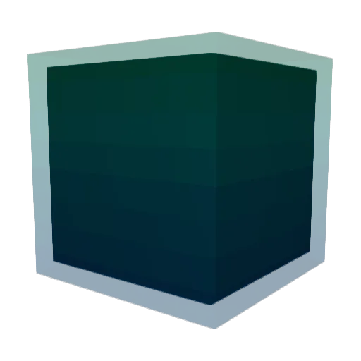 Mizumichi Minecraft avatar head, 3D render