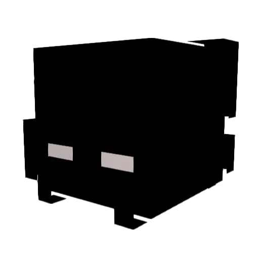 Mizyri Minecraft avatar head, 3D render