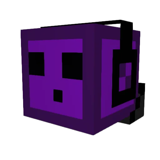 Mj_Smear Minecraft avatar head, 3D render