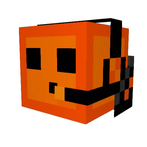 Mjdjkaos Minecraft avatar head, 3D render