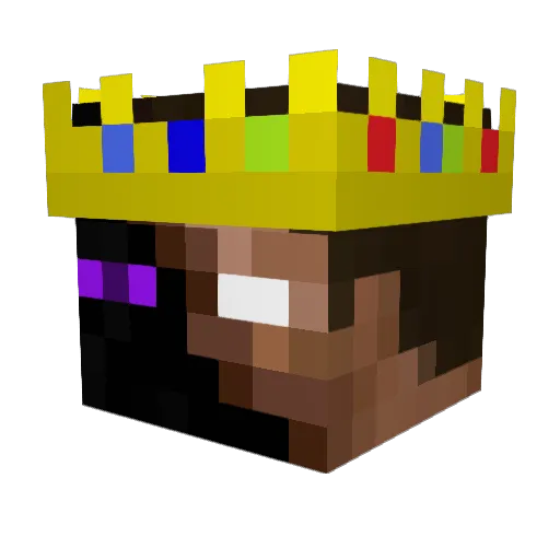 Mjiscraycray10 Minecraft avatar head, 3D render