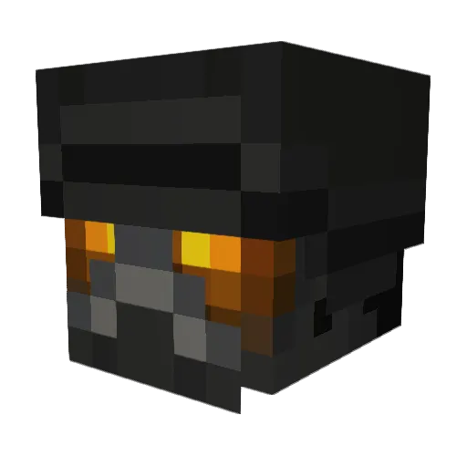 Mjthewiz Minecraft avatar head, 3D render