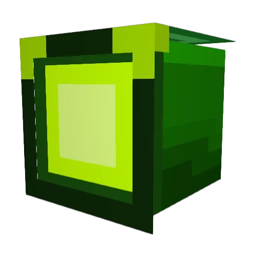 Mjuega Minecraft avatar head, 3D render