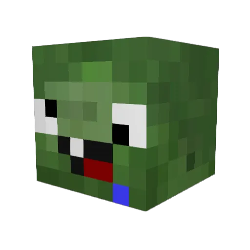 Mk_93 Minecraft avatar head, 3D render