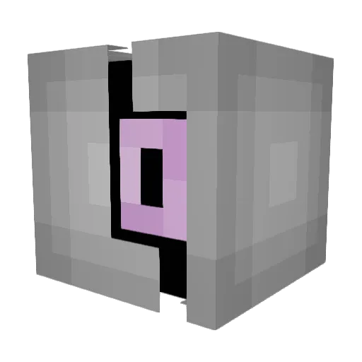 Mkckey Minecraft avatar head, 3D render