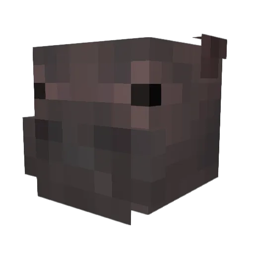 Mkm705 Minecraft avatar head, 3D render