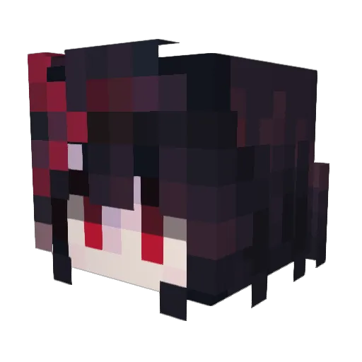 MlSTERK Minecraft avatar head, 3D render