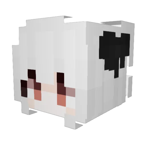 Mlothar_14 Minecraft avatar head, 3D render