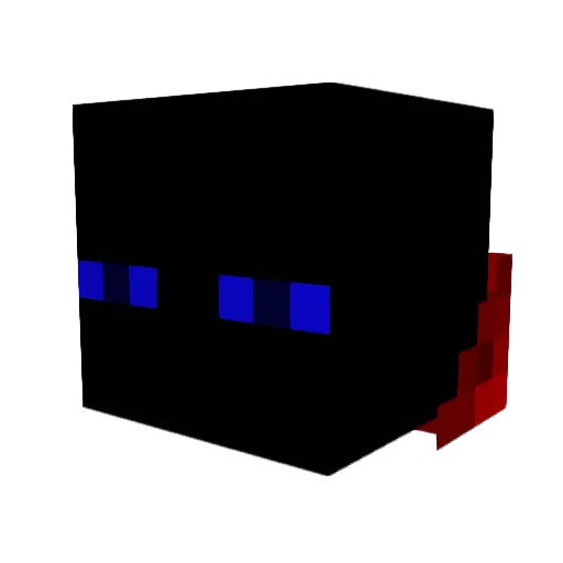 Mlove1995 Minecraft avatar head, 3D render