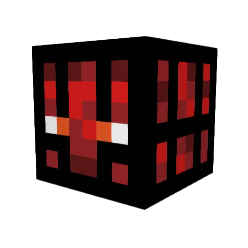 Mltv99 Minecraft avatar head, 3D render