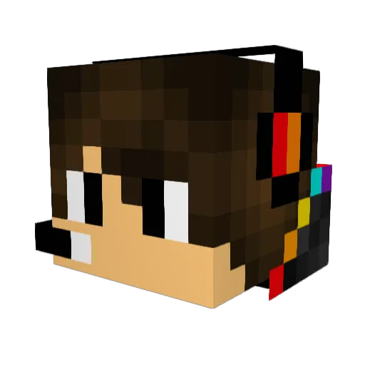 Mmateosgamer14 Minecraft avatar head, 3D render