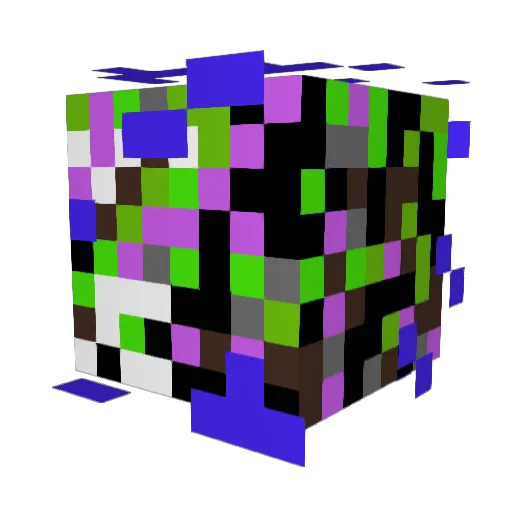 MnMgamez Minecraft avatar head, 3D render