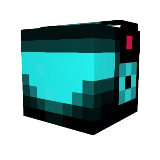 MnMn87 Minecraft avatar head, 3D render