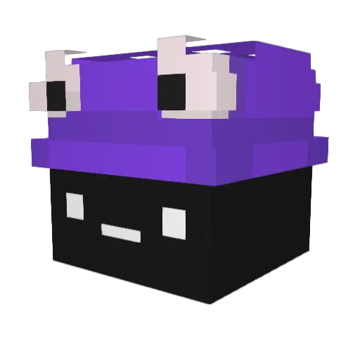 MnjGaming23 Minecraft avatar head, 3D render