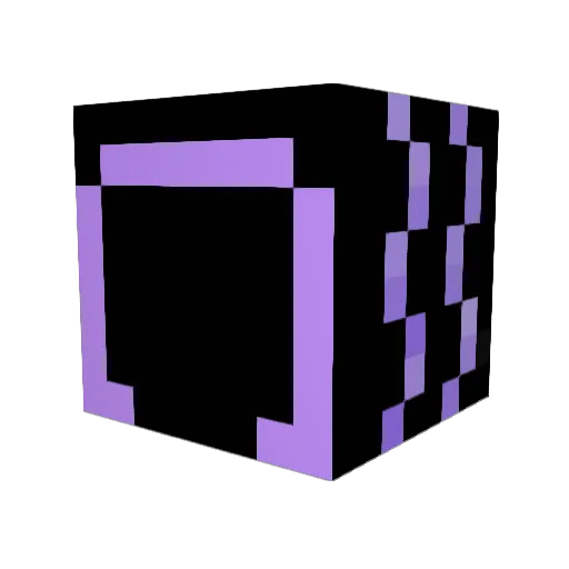 Mnxzy Minecraft avatar head, 3D render